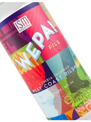 ISM Brewing "Wepa!" Cumbia-Inspired West Coast Pilsner 16oz Can - Long Beach, CA