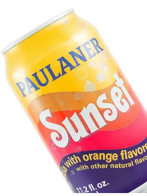 Paulaner "Sunset" Cola With Orange Flavored Soda 11.2oz Can, Germamy
