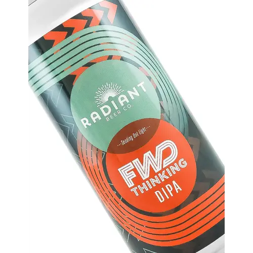 Radiant Beer "FWD Thinking" DIPA 16oz Can - Anaheim, CA Radiant Beer "FWD Thinking" DIPA 16oz Can - Anaheim, CA