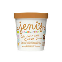 Jeni's Dairy-Free Cold Brew With Coconut Cream Pint, Ohio
