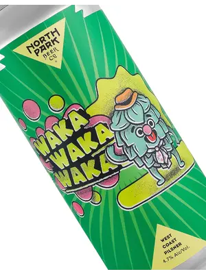 North Park Beer "Waka Waka Waka" West Coast Pilsner 16oz Can - San Diego, CA