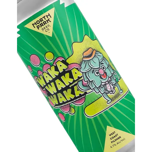 North Park Beer "Waka Waka Waka" West Coast Pilsner 16oz Can - San Diego, CA North Park Beer "Waka Waka Waka" West Coast Pilsner 16oz Can - San Diego, CA