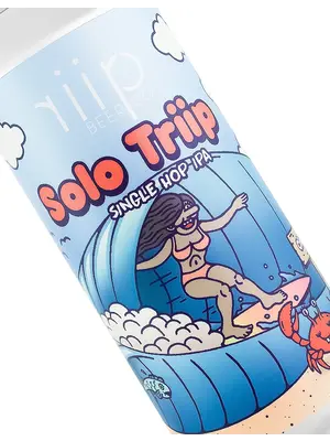 Riip Beer "Solo Triip Citra" Single Hop IPA 16oz Can - Huntington Beach, CA
