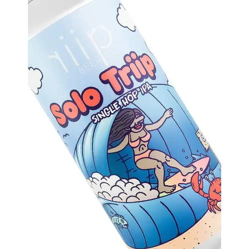 Riip Beer "Solo Triip Citra" Single Hop IPA 16oz Can - Huntington Beach, CA Riip Beer "Solo Triip Citra" Single Hop IPA 16oz Can - Huntington Beach, CA