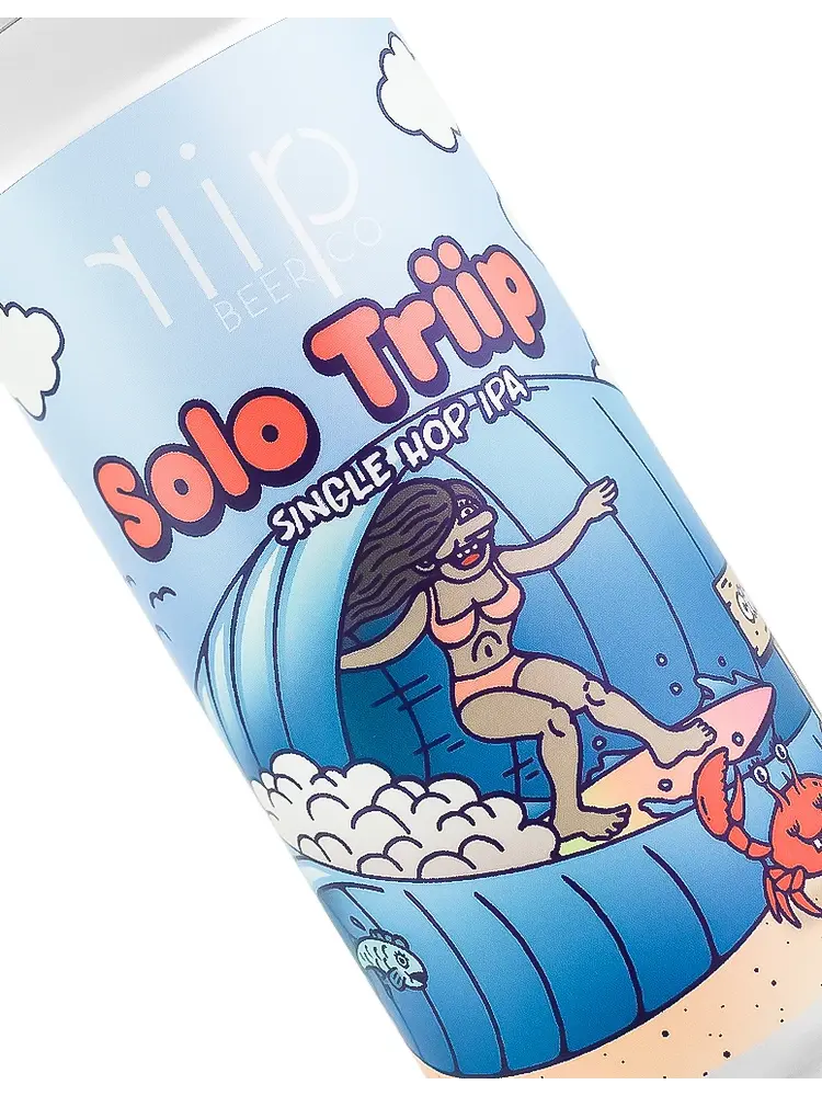 Riip Beer "Solo Triip Citra" Single Hop IPA 16oz Can - Huntington Beach, CA