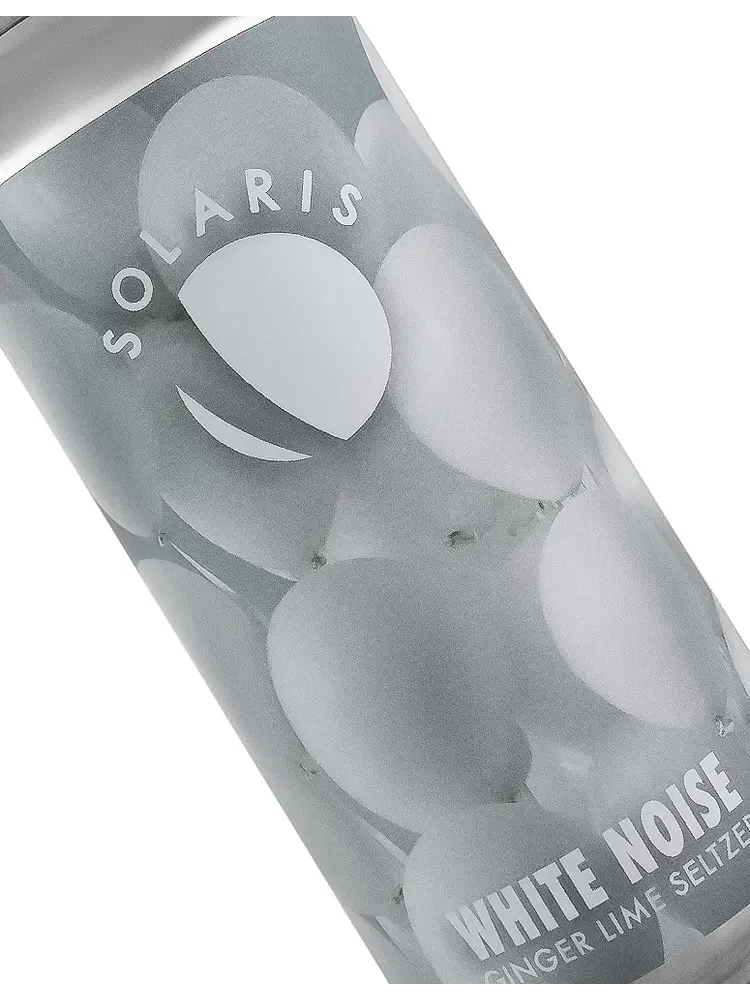 Solaris Beer "White Noise" Ginger Lime Hard Seltzer 16oz Can - Murrieta, CA
