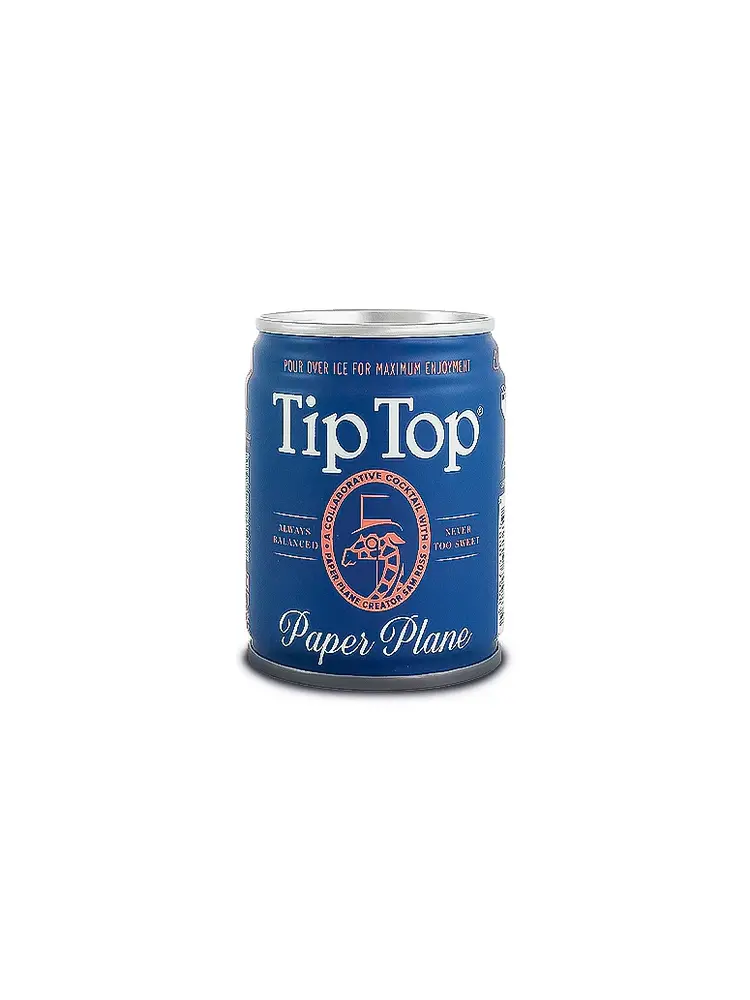 Tip Top "Paper Plane" Cocktail In A Can 100ml, Temperance, Michigan