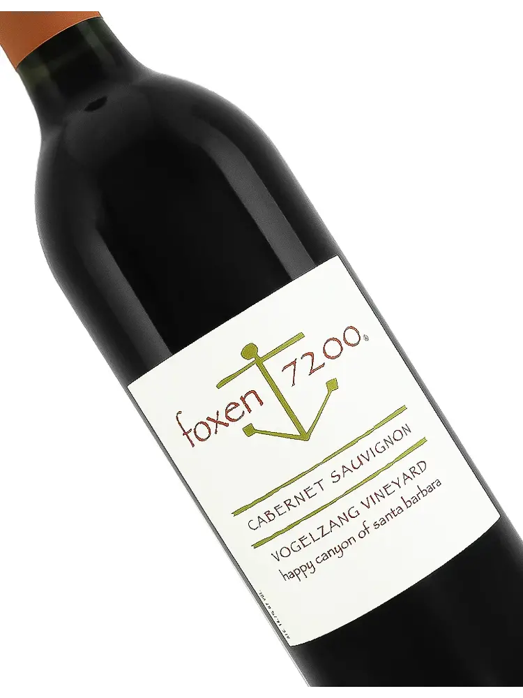 Foxen 7200 2020 Cabernet Sauvignon, Vogelzang Vineyard, Happy Canyon of Santa Barbara