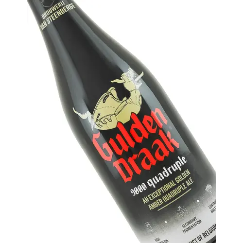 Gulden Draak "9000 Quadruple" Golden Amber Quadruple Ale 25.4oz Bottle - Belgium Gulden Draak "9000 Quadruple" Golden Amber Quadruple Ale 25.4oz Bottle - Belgium