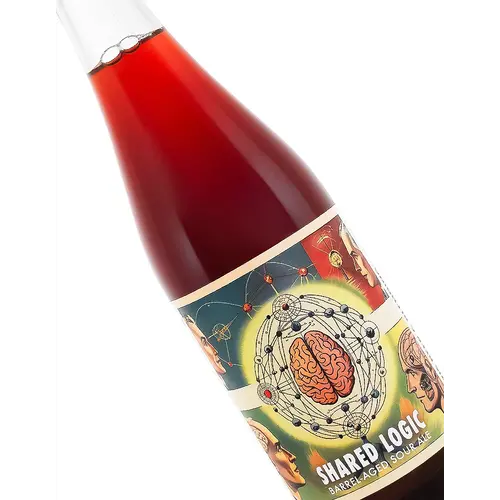Solaris Beer "Shared Logic" Barrel-Aged Sour Ale 16.9oz Bottle - Murrieta, CA Solaris Beer "Shared Logic" Barrel-Aged Sour Ale 16.9oz Bottle - Murrieta, CA