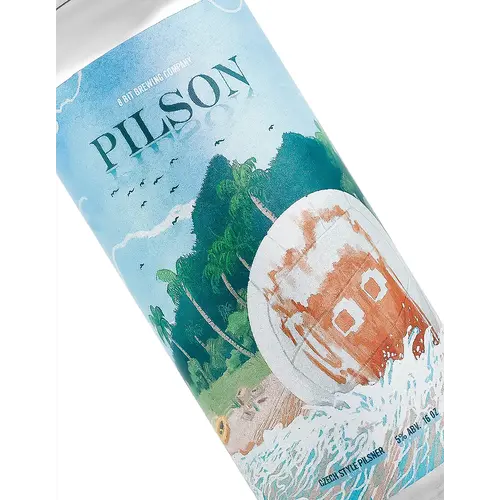 8 Bit Brewing "Pilson" Czech Style Pilsner 16oz Can - Murrieta, CA 8 Bit Brewing "Pilson" Czech Style Pilsner 16oz Can - Murrieta, CA