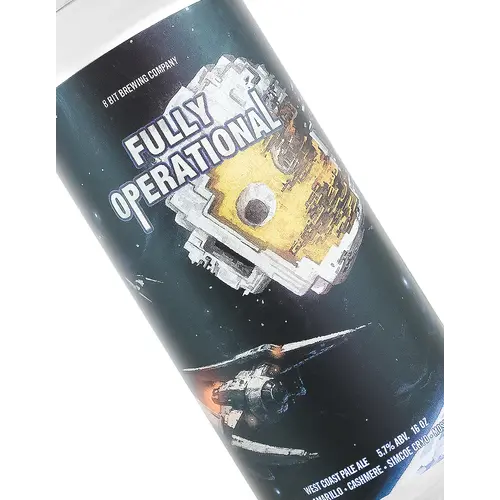 8 Bit Brewing "Fully Operational" West Coast Pale Ale 16oz Can - Murrieta, CA 8 Bit Brewing "Fully Operational" West Coast Pale Ale 16oz Can - Murrieta, CA