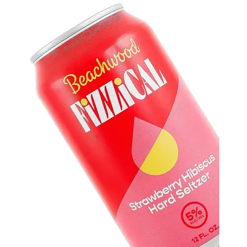 Beachwood Brewing "Fizzical" Strawberry Hibiscus Hard Seltzer 12oz Can - Huntington Beach, CA Beachwood Brewing "Fizzical" Strawberry Hibiscus Hard Seltzer 12oz Can - Huntington Beach, CA