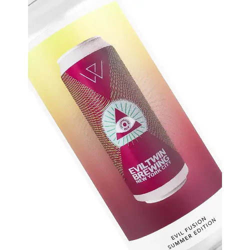 Evil Twin Brewing/Woven Water Brewing "Evil Fusion Summer Edition" Sour Ale 16oz Can - North Haven, CT Evil Twin Brewing/Woven Water Brewing "Evil Fusion Summer Edition" Sour Ale 16oz Can - North Haven, CT