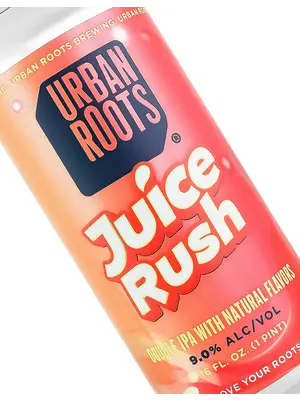 Urban Roots Brewing "Juice Rush" Double IPA 16oz Can - Sacramento, CA