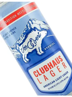 Von Ebert Brewing "Clubhaus" Lager 16oz Can - Portland, OR