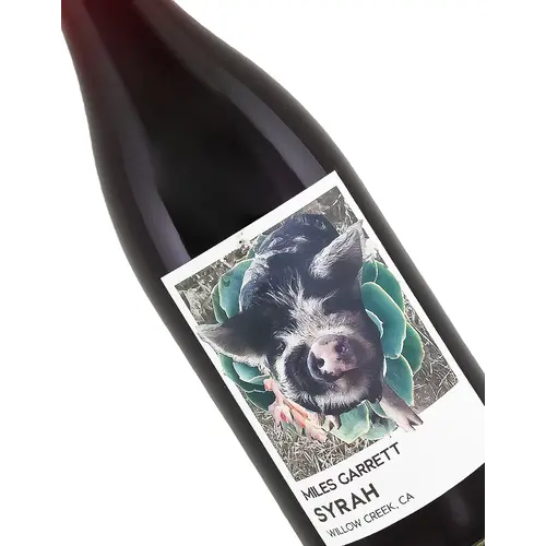 Miles Garrett 2021 Syrah, Willow Creek, California Miles Garrett 2021 Syrah, Willow Creek, California