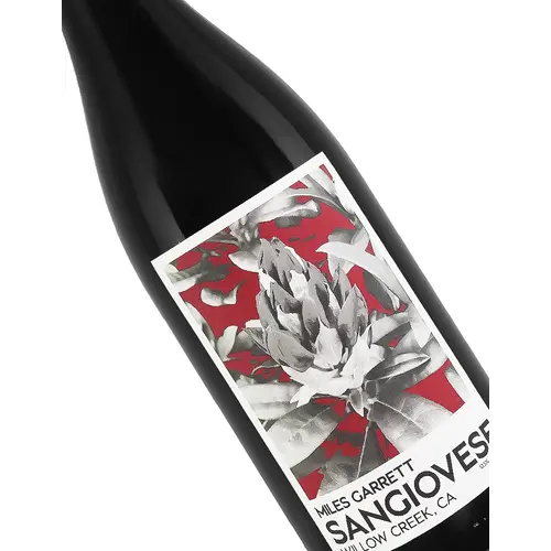Miles Garrett 2019 Sangiovese, Willow Creek, Humboldt County Miles Garrett 2019 Sangiovese, Willow Creek, Humboldt County