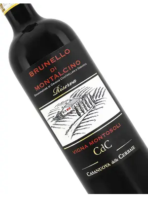 Casanuova delle Cerbaie 2016 'Montosoli' Brunello di Montalcino Riserva "CdC" , Tuscany