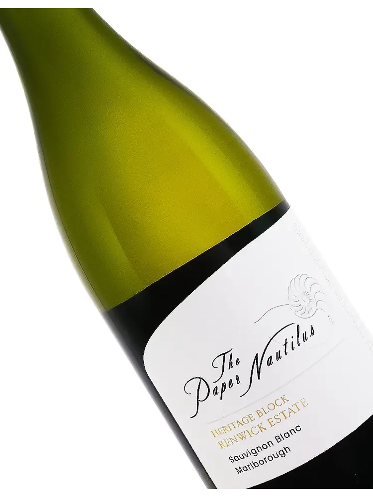 Nautilus "The Paper" 2022 Sauvignon Blanc, Heritage Block, Renwick Estate, Marlborough
