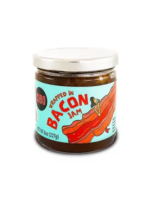 Cibo "Wrapped In Bacon" Jam 8oz Jar, North Lake, Wisconsin