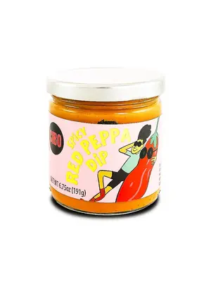 Cibo "Spicy Red Peppa" Dip 6.75oz Jar, North Lake, Wisconsin