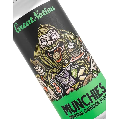 Great Notion Brewing "Munchies" Imperial Garbage Stout 16oz Can - Portland, OR Great Notion Brewing "Munchies" Imperial Garbage Stout 16oz Can - Portland, OR