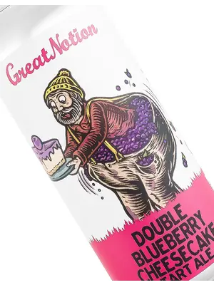 Great Notion Brewing "Double Blueberry Cheesecake" Tart Ale 16oz Can - Portland, OR