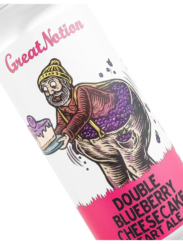 Great Notion Brewing "Double Blueberry Cheesecake" Tart Ale 16oz Can - Portland, OR