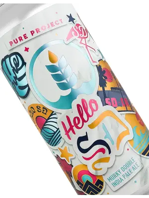 Pure Project "Hello SD" Murky Double India Pale Ale 16oz Can - San Diego, CA
