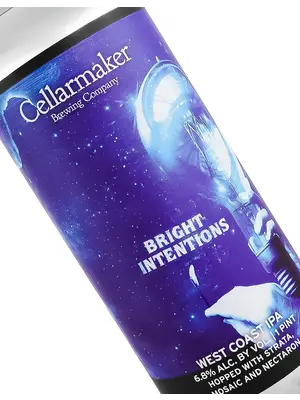 Cellarmaker Brewing "Bright Intentions" West Coast IPA 16oz Can - Oakland, CA
