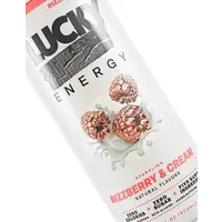 Lucky Energy "Rizzberry & Cream" Sparkling 16oz Can, Austin, Texas