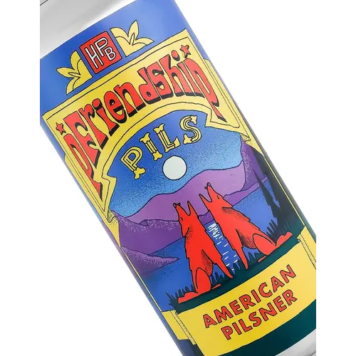 Highland Park Brewery "pFriendship Pils" American Pilsner 16oz Can - Los Angeles, CA Highland Park Brewery "pFriendship Pils" American Pilsner 16oz Can - Los Angeles, CA