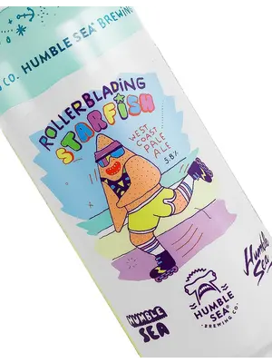 Humble Sea Brewing "Rollerblading Starfish" West Coast Pale Ale 16oz Can - Santa Cruz, CA