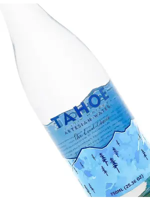 Tahoe Artesian Water "The Local Choice" 750ml Glass Bottle, California