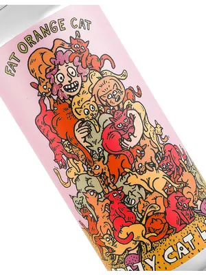 Fat Orange Cat Brew "Crazy Cat Lady" Double Dry-Hopped New England-Style India Pale Ale 16oz Can - North Haven, CT