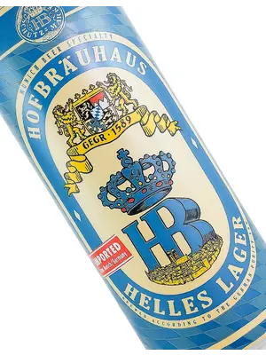 Hofbrauhaus "Helles Lager" 500ml Can - Munich, Germany