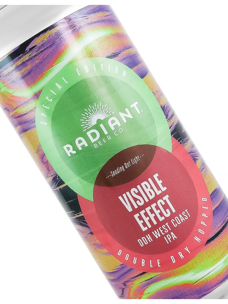 Radiant Beer "Visible Effect" DDH West Coast IPA 16oz Can - Anaheim, CA