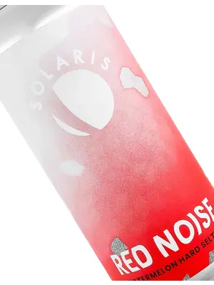 Solaris Beer "Red Noise" Watermelon Hard Seltzer 16oz Can - Murrieta, CA