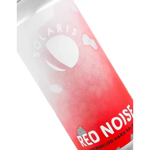 Solaris Beer "Red Noise" Watermelon Hard Seltzer 16oz Can - Murrieta, CA Solaris Beer "Red Noise" Watermelon Hard Seltzer 16oz Can - Murrieta, CA