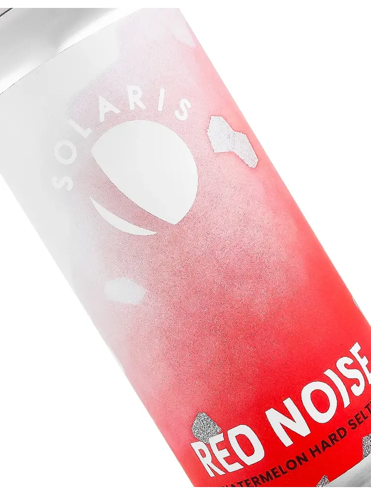 Solaris Beer "Red Noise" Watermelon Hard Seltzer 16oz Can - Murrieta, CA