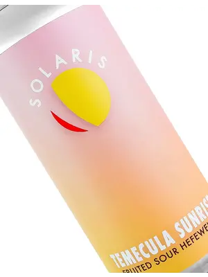 Solaris Beer "Temecula Sunrise" Fruited Sour Hefeweizen 16oz Can - Murrieta, CA