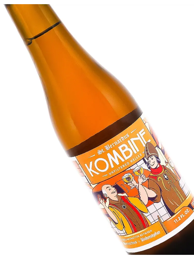 St. Bernardus/Weihenstephan "Kombine" Unfiltered Helles 11.2oz Bottle - Belgium