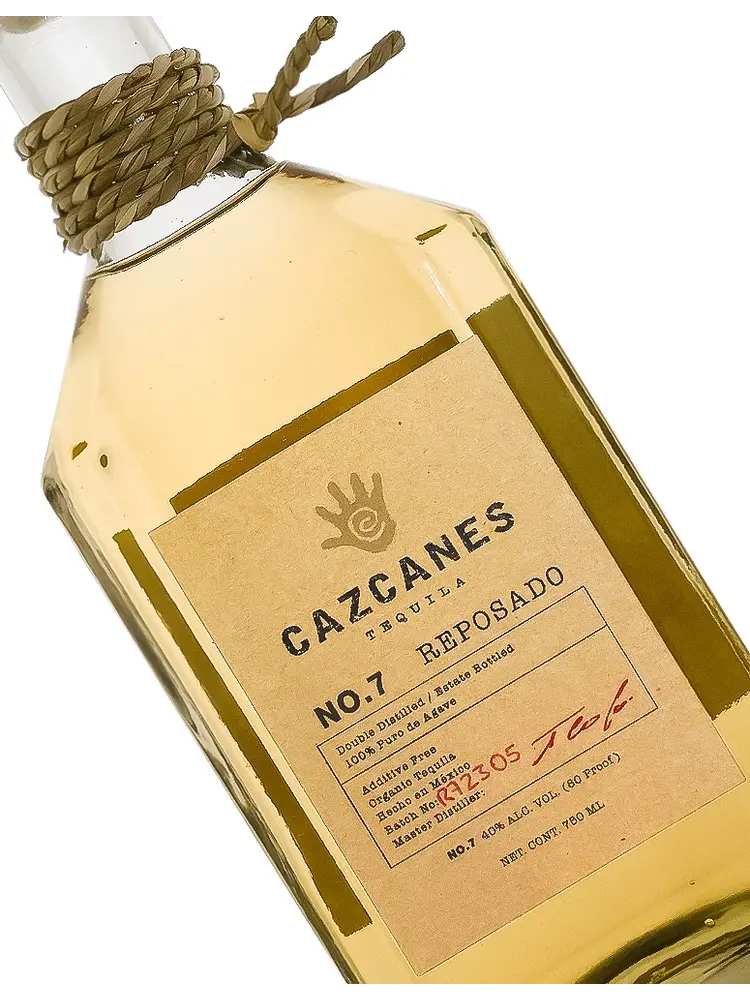 Cazcanes "No. 7" Tequila Reposado Double Distilled, Estate Bottled