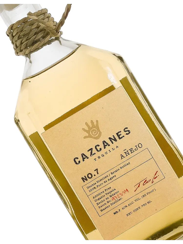 Cazcanes "No. 7" Tequila Anejo Double Distilled Estate Bottled