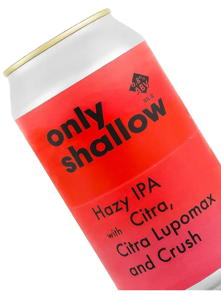 Homage Brewing "Only Shallow" Hazy IPA 12oz Can - Pomona, CA