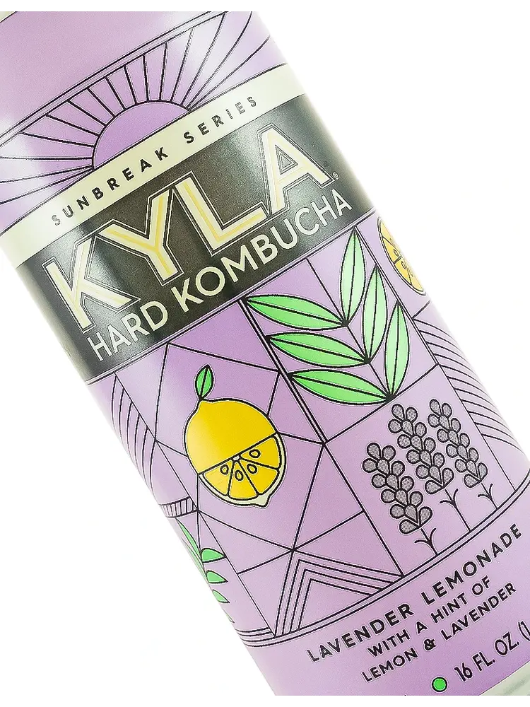 Kyla Hard Kombucha "Lavender Lemonade" Sunbreak Series 16oz Can - Hood River, OR