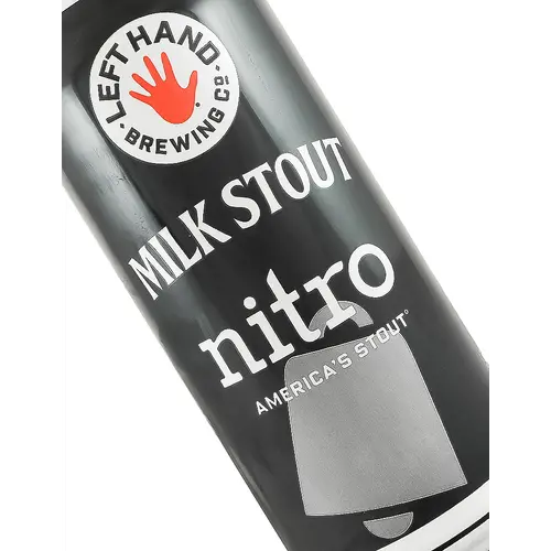 Left Hand Brewing "Milk Stout" Nitro American Stout 13.6oz Can - Longmont, CO Left Hand Brewing "Milk Stout" Nitro American Stout 13.6oz Can - Longmont, CO