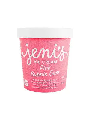 Jeni's "Pink Bubble Gum" Ice Cream Pint, Ohio