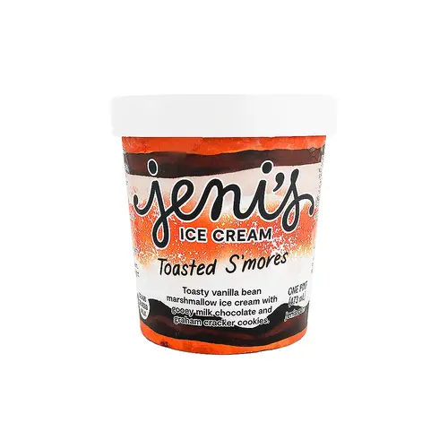 Jeni's "Toasted S'mores" Ice Cream Pint, Ohio Jeni's "Toasted S'mores" Ice Cream Pint, Ohio